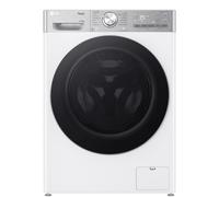 LG D4R9513TPWC machine à laver séchante Pose libre chargement frontal Argent et Blanc