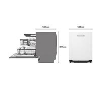 LG DB476TXS.OUTLET lave-vaisselle Entièrement intégré 14 couverts