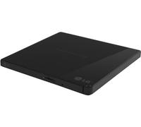 LG de Stockage de disques optiques externes Fin DVDRW 8 x USB avec Cyberlink lecteurs optiques, Noir
