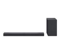 LG DSC9S - Système de barre audio - pour la télévision - canal 3.1.3 - sans fil - Wi-Fi, Bluetooth - Contrôlé par application - 400 Watt (Totale) - noir Noir, Noir G