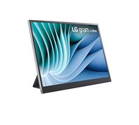 LG Electronics Gram +View 16MR70 Ecran PC Portable 16' - Dalle IPS résolution QHD+ (2560x1600) Format 16:10, 60Hz, DCI-P3 99%, USB-C (45W) DP Alt Mode, étui de Protection/Support fourni, 670g