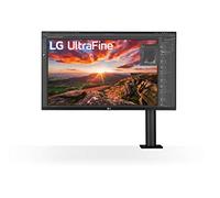 LG Electronics LG ERGO UltraFine 32UN880P-B Ecran PC 4K 32' - dalle IPS résolution 3840x2160, 5ms 60Hz, HDR 10, DCI-P3 95%, pied ergonomique réglable, USB-C (60W), haut-parleurs