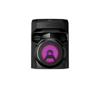 LG, Enceinte Bluetooth Puissant, PartyBox, Karaoke, Grosse Enceinte Bluetooth Lumineuse, XBOOM, Portable à roulettes, Enceinte Bluetooth Portable Exterieur, Multi Bluetooth et Application, RNC2, Noir