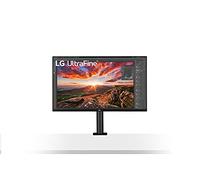 LG Ergo Ultrafine 32UN880-B 32" Moniteur UHD 4K - Dalle IPS 5ms 60Hz, 3840x2160, HDR 10, DCI-P3 95%, AMD FreeSync, Pied Ergonomique réglable : Extension, Rotation, Hauteur, Inclinaison, Pivot