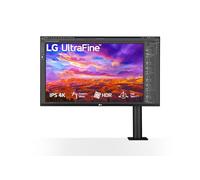 LG Ergo Ultrafine 32UN88AP-W Ecran PC 4K 32" - Dalle IPS résolution 3840x2160, 5ms 60Hz, HDR 10, DCI-P3 95%, Pied Ergonomique réglable, USB-C, Haut-parleurs