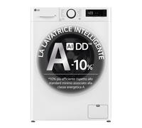 LG F2R3S09AIDD machine à laver Charge avant 9 kg 1200 tr/min Blanc