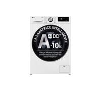 LG F2R7S09TSWC Machine à Laver Mince 47CM 9KG 1200 RPM Convertisseur Wifi E A-10