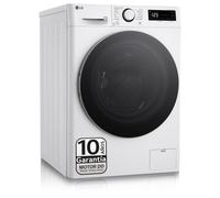 LG F4DR6009A1W machine à laver avec sèche linge Pose libre chargement frontal Blanc D