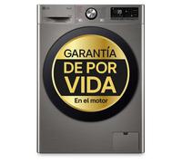 LG F4DR7010SGS machine à laver avec sèche linge Pose libre chargement frontal Acier inoxydable D