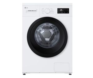 LG F4NA1009NWK Machine à laver 9 kg Charge avant Série A1 Classe A 1400 tours Programme d'hygiène à vapeur Dessus amovible Installation libre Design minimaliste Blanc