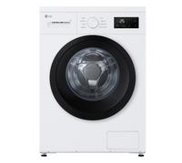LG F4NA1009NWK Machine à laver 9 kg Charge avant Série A1 Classe A 1400 tours Programme d'hygiène à vapeur Dessus amovible Installation libre Design minimaliste Blanc