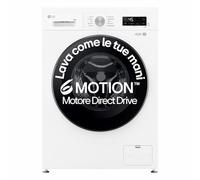 LG F4NX1008NWK machine à laver Charge avant 8 kg 1400 tr/min Blanc