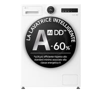 LG F4X9009TWCE Lave-Linge 9 kg Chargement Frontal WiFi Départ Différé Vapeur
