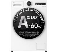 LG F4X9009TWCE machine à laver Charge avant 9 kg 1400 tr/min Blanc Blanc G