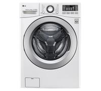 LG F51P12WH - Machine à laver - WiFi - largeur : 70 cm - profondeur : 77 cm - hauteur : 99 cm - chargement frontal - 127 litres - 15 kg - 1100 tours/min - blanc Blanc avec contour hublot Chrome G