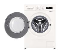 Lave-linge frontal - LG - F84B13WHS - 8 kg - 1400 Tours/min - Wi-Fi et anti-allergie