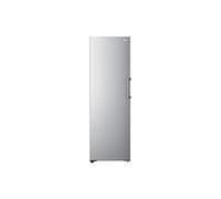 LG GFT41PZGSZ - Congélateur sans gel, 1 porte, compresseur Smart Inverter, de 355 L et 186 cm, Congélateur vertical avec fonction de congélation rapide, couleur inox
