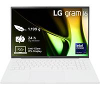 LG gram 16" Core Ultra 7 155H 16GB/1TB SSD Win11 blanc 16Z90S-G.AA77G