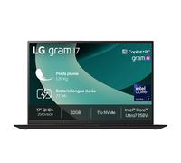 LG gram 17″ Intel® Core™ Ultra 7, 32Go/1To/Noir - 17Z90TL-G.AU88F