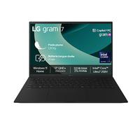 PC portable LG Gram 17 17Z90TL-G.AU8BF 17" Copilot+ Intel Core Ultra 7 32 Go RAM 2 To SSD Noir Obsidien