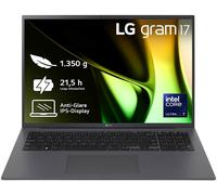 LG Gram 17Z90S-G Intel Core Ultra 7 155H Ordinateur portable 43,2 cm (17 ) WQXGA 32 Go LPDDR5x-SDRAM 2 To SSD Wi-Fi 6E (802.11ax) Windows 11 Home Gris