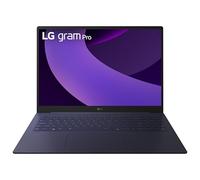 LG gram Pro Notebook Ordinateur Portable Ultra Léger de 16'', édition Intel Evo alimenté par processeur Intel Core Ultra7 255H, Windows 11 Home, 32 Go de RAM, SSD de 1 To, bleu métal