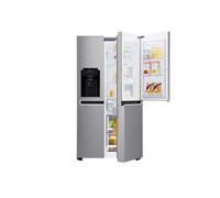 LG GSJ761PZZZ Side-by-Side Réfrigérateur-congélateur Pose libre Platine, Argent 601 l