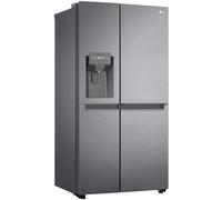 LG GSJV31DSXE Réfrigérateur Side-by-Side, 180cm de haut, Réservoir d'eau, Acier inoxydable