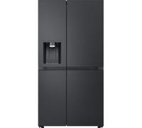 LG GSLE91EVAC Réfrigérateur side-by-side avec réservoir d'eau, Essence Black Steel 179 x 91,3 cm