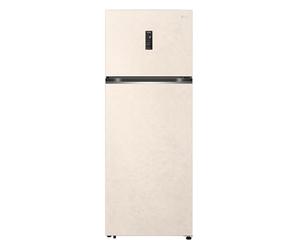 LG GTBV44SEBKD Réfrigérateur double porte 70 cm 461L, connectivité Wi-Fi avec App Thinq, portes plates, technologie Door & Linear Cooling, écran externe, compresseur Smart Inverter
