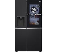 LG InstaView GSGV80EPLL Combiné réfrigérateur side-by-side Pose libre 635 l E Noir