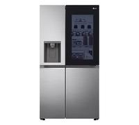LG InstaView™ | Linear Cooling™ | Door Cooling™ | FRESHBalancer™ | SlimPlus™ | ThinQ™ Réfrigérateurs Américain 635L, Argent, E - GSXV80PZLE