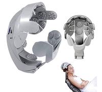 Lg-jz Masseur de tête électrique, 8 Points d'acupuncture du Cuir chevelu avec Casque Ajustable, Design Convivial, Massage cérébral Facile