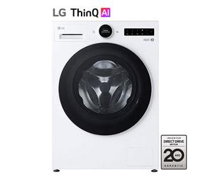 LG Lave-linge 11 kg Molette avec écran LCD intégré AI DD™ Turbowash™ Steam™ - F14X71WHST