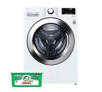LG Lave-linge frontal 15kg 1100trs/min Grande capacité Wi-fi Machine à laver hublot - Blanc
