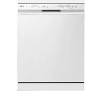 LG - Lave-vaisselle 3, DF365FWS, Blanc, L:60cm, H:85cm, P:60cm, Classe énergétique : B Blanc