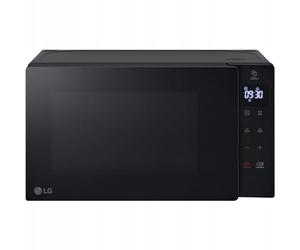 LG MH6032GAS Micro-ondes (20 l, 1050 W) avec grill (570 W), technologie Smart Inverter, barbecue à quartz, EasyClean, noir