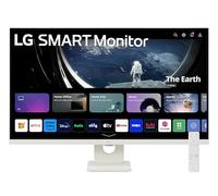LG 32U721SA-W.AEU Smart Monitor - 4K UHD, webOS, Apple Airplay 2 integrierter Mediaplayer, Screen Share, Bluetooth, PD-Out 65W [Energieklasse F] (32U721SA-W.AEU)