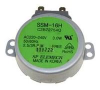 MOTEUR PLATEAU TOURNANT SSM-16H POUR MICRO ONDES LG - 2B72754Q