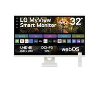 LG 32SR73U-W écran plat de PC 80 cm (31.5") 3840 x 2160 pixels 4K Ultra HD LCD Blanc
