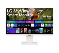 LG MyView Smart Monitor 32SR83U-W.AEU Tout-en-Un 32, Dalle IPS résolution FHD (3840x2160), 5ms GtG 60Hz, HDR 10, DCI-P3 95%, inclinable, réglable en Hauteur