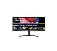 LG MyView Smart Monitor 34SR65QC-B.AEU Tout-en-Un 34" - Dalle VA résolution QHD (3440x1440), 5ms GtG 100Hz, HDR 10, sRGB99% (CIE1931), inclinable, réglable en Hauteur