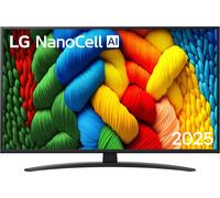 LG NanoCell AI 43NANO81A6A Téléviseur intelligent 109,2 cm (43") 4K Ultra HD WLAN Noir