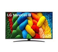 LG NanoCell AI 50NANO81A6A 127 cm (50 ) 4K Ultra HD Smart TV Wifi Noir
