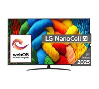 LG NanoCell AI 65NANO81A3A TV 165,1 cm (65 ) 4K Ultra HD Smart TV Wifi Noir