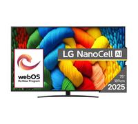 LG NanoCell AI 75NANO81A3A TV 190,5 cm (75 ) 4K Ultra HD Smart TV Wifi Noir
