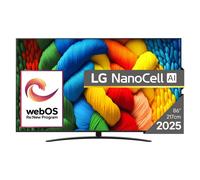 LG NanoCell AI 86NANO81A3A TV 2,18 m (86 ) 4K Ultra HD Smart TV Wifi Noir