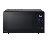 LG MH7032JAS - Micro-ondes (30 l, 1000 W) avec grill (écran LED, 28 programmes automatiques, facile d'entretien) - Noir