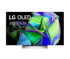 LG OLED48C35LA e diagonale 48" C3 Series TV OLED - OLED evo - Smart TV - ThinQ AI, webOS 23 - 4K UHD (2160p) 3840 x 2160 - HDR - self-lit OLED - noir, argent Noir, Argent G