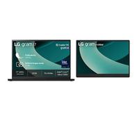 LG Pack LG gram 17Z90TL-G.AU8BF + Moniteur portable LG gram +view - 17Z90TL-G.17MT70